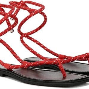 Strap Adjustable with Sandals Slide On Slip Slingback Summer Sandals Thong Toe Open Strappy Women for Sandals Flat Rope