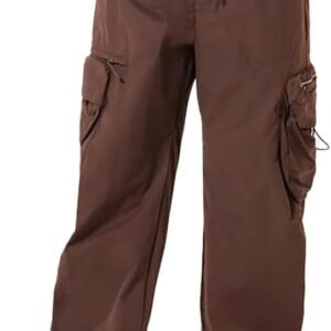 Oakley Men's Reserve Cargo Pant in Cocoa Brown color with side pockets, size 32, 55% Nylon and 45% Cotton fabric.